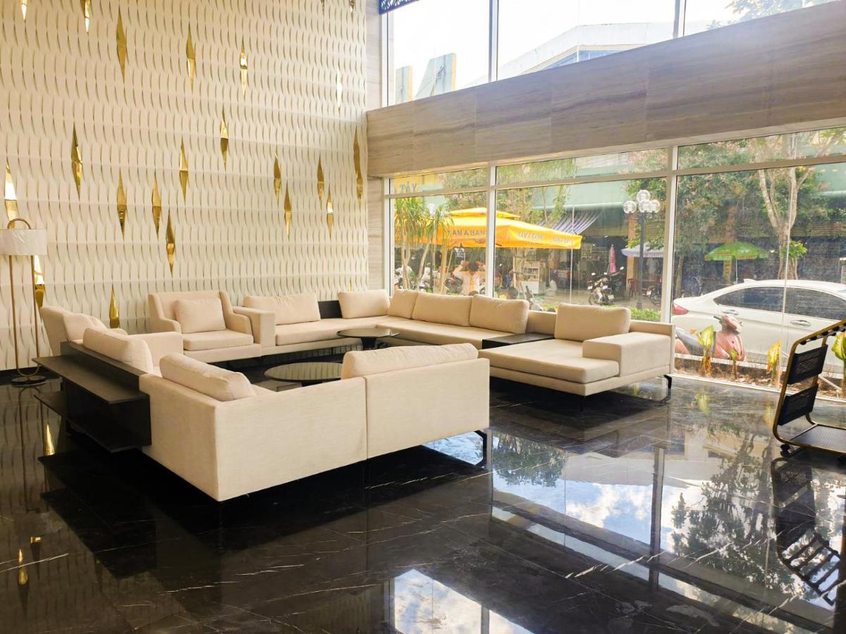 Diamond Stars Ben Tre Hotel Εξωτερικό φωτογραφία Lobby